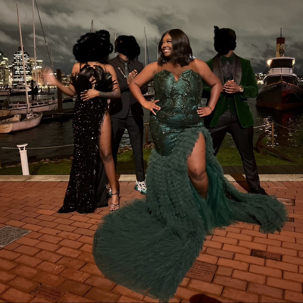 Stand out in a crowd dress